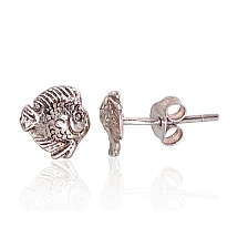 Sudraba auskari-puseti, Sudrabs 925 prove, oksids (pārklājums)