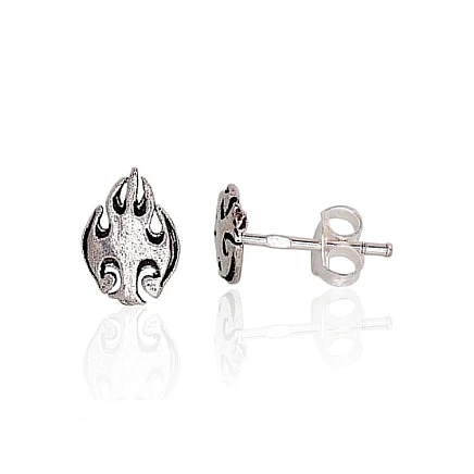 stud,  - Silver stud earrings, 0.7 g, Silver 925 fineness, oxide (Plating)
