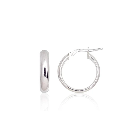 earrings-rings,  - Silver earrings-rings, 2.7 g, Silver 925 fineness