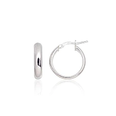 Silver earrings-rings, 2.8 g, Silver 925 fineness