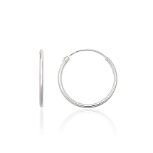 Silver earrings-rings, 0.5 g, Silver 925 fineness