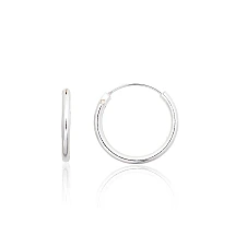 Silver earrings-rings, 0.4 g, Silver 925 fineness