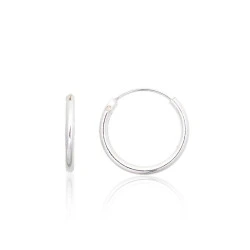 Sudraba auskari-riņķīši, 0.4 g, Sudrabs 925 prove
