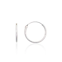 Silver earrings-rings, 0.4 g, Silver 925 fineness
