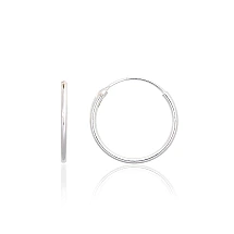 Silver earrings-rings, 0.5 g, Silver 925 fineness