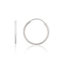 Silver earrings-rings, 1.1 g, Silver 925 fineness