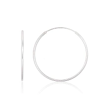 Silver earrings-rings, 1.5 g, Silver 925 fineness