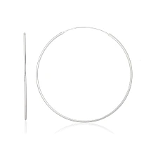 Silver earrings-rings, 2.4 g, Silver 925 fineness
