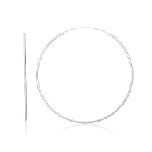 Silver earrings-rings, 2.5 g, Silver 925 fineness