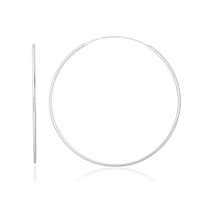 Silver earrings-rings, 2.5 g, Silver 925 fineness