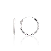Silver earrings-rings, 0.8 g, Silver 925 fineness