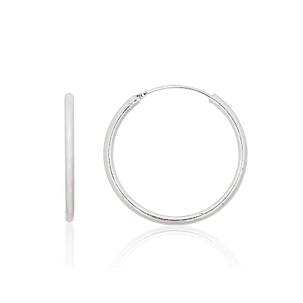 earrings-rings,  - Silver earrings-rings, 2.4 g, Silver 925 fineness