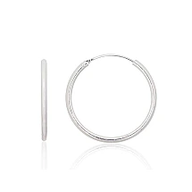 Silver earrings-rings, 2.5 g, Silver 925 fineness