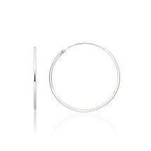 Silver earrings-rings, 1.2 g, Silver 925 fineness