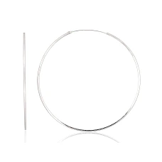 Silver earrings-rings, 2.5 g, Silver 925 fineness