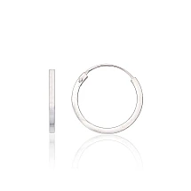 Silver earrings-rings, 1 g, Silver 925 fineness