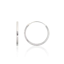 Silver earrings-rings, 1.2 g, Silver 925 fineness