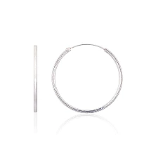 Silver earrings-rings, 2.2 g, Silver 925 fineness