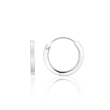 Silver earrings-rings, 1.2 g, Silver 925 fineness