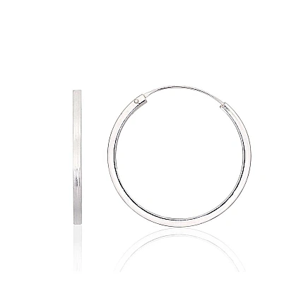earrings-rings,  - Silver earrings-rings, 3 g, Silver 925 fineness