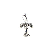 Серебряный кулон, 1.8 g, Серебро 925 проба, Кристаллы