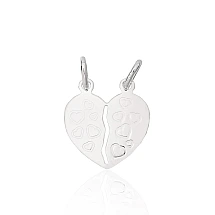 Heart, Silver pendant, Silver 925 fineness