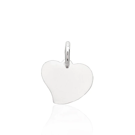 Women, Heart - Silver pendant, 1.3 g, Silver 925 fineness