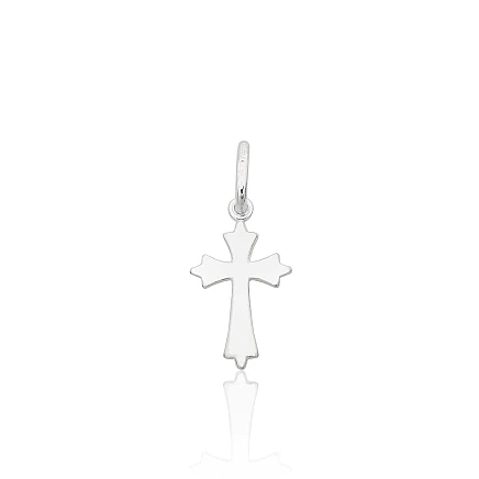 Krustiņi un ikonas, Krustiņš - Sudraba kulons, 0.6 g, Sudrabs 925 prove