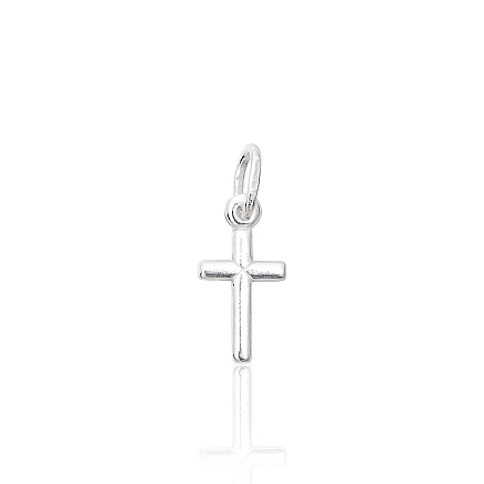 Krustiņi un ikonas, Krustiņš - Sudraba kulons, 0.6 g, Sudrabs 925 prove