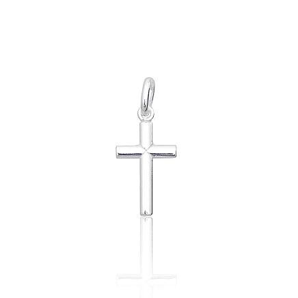 Krustiņi un ikonas, Krustiņš - Sudraba kulons, 0.8 g, Sudrabs 925 prove