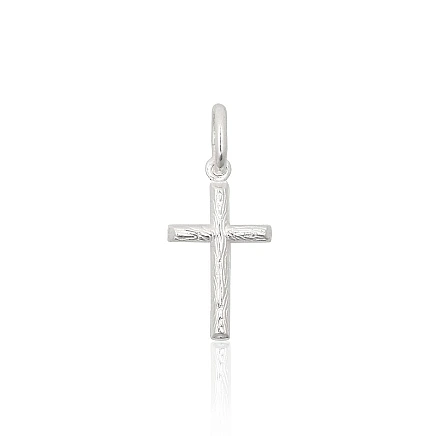 Krustiņi un ikonas, Krustiņš - Sudraba kulons, 0.8 g, Sudrabs 925 prove