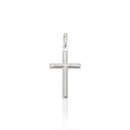 Viriešiem, Krustiņš - Sudraba kulons, 1.3 g, Sudrabs 925 prove