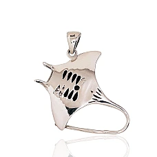 Серебряный кулон, 7.1 g, Серебро 925 проба, оксид (покрытие)