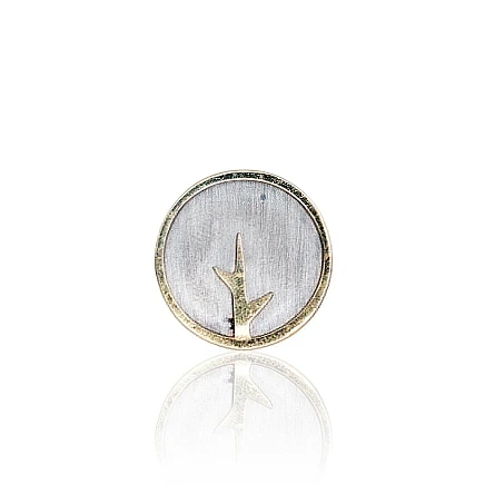 K-Exclusive  collection,  - Silver pendant, 2.7 g, Silver 925 fineness, yellow gold (Plating)/, Rhodium (Plating)
