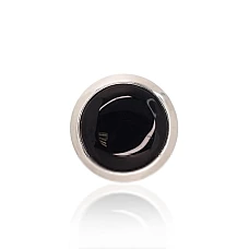 Sudraba kulons, 6.4 g, Sudrabs 925 prove, rodijs (pārklājums), Onikss
