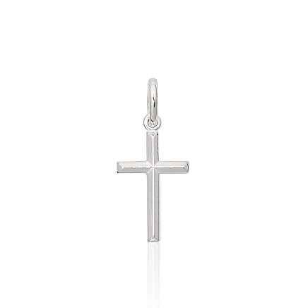 Krustiņi un ikonas, Krustiņš - Sudraba kulons, 0.8 g, Sudrabs 925 prove