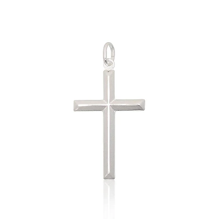 Крестики и иконки, Крест - Серебряный кулон, 2.5 g, Серебро 925 проба
