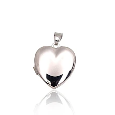 Серебряный кулон, 5.8 g, Серебро 925 проба, родий (покрытие)
