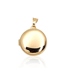 Серебряный кулон, 6 g, Серебро 925 проба, желтое золото (покрытие)