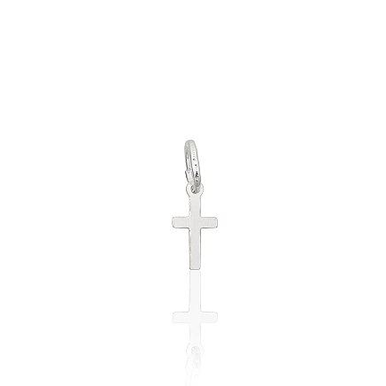 Крестики и иконки, Крестик - Серебряный кулон, 0.3 g, Серебро 925 проба
