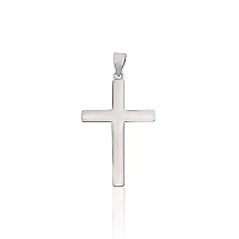 Серебряный кулон, 1.7 g, Серебро 925 проба, родий (покрытие)