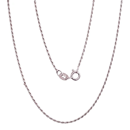 Ķēdītes,  - Sudraba ķēdīte Tauvas (Rope) 1,1 mm, 40, 2.1 g, Sudrabs 925 prove