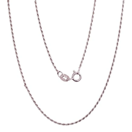 Ķēdītes,  - Sudraba ķēdīte Tauvas (Rope) 1,1 mm, 50, 2.6 g, Sudrabs 925 prove