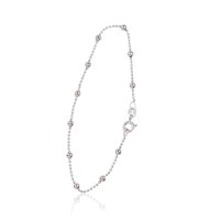 Sudraba ķēdīte Krellītes 1-3 mm, 18, 1.8 g, Sudrabs 925 prove, rodijs (pārklājums)