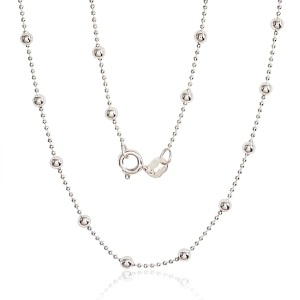 Ķēdītes,  - Sudraba ķēdīte Krellītes 1-3 mm, 45, 4.2 g, Sudrabs 925 prove