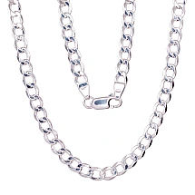 Sudraba ķēdīte Kartjē 4.5 mm, Sudrabs 925 prove