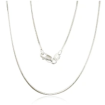 Sudraba ķēdīte Čūskiņa 1.1 mm, 50, 5.6 g, Sudrabs 925 prove