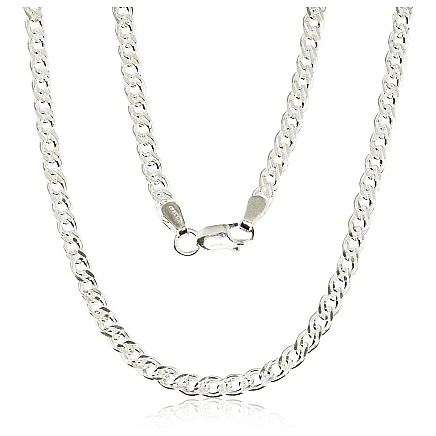 Chains,  - Silver chain Mona Liza 3.1 mm , diamond cut, 50, 8.9 g, Silver 925 fineness
