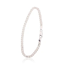 Серебряная цепочка Мона-лиза 3.1 мм , алмазная обработка граней, 18, 3.7 g, Серебро 925 проба