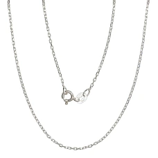 Silver chain Anchor 1 mm , diamond cut, 40, 1.7 g, Silver 925 fineness